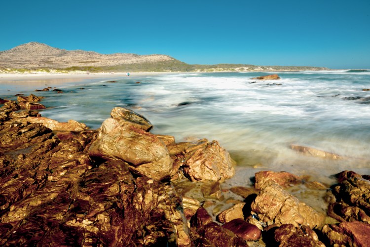 alt="use a tripos for balance and stability to capture motion landscape photography"