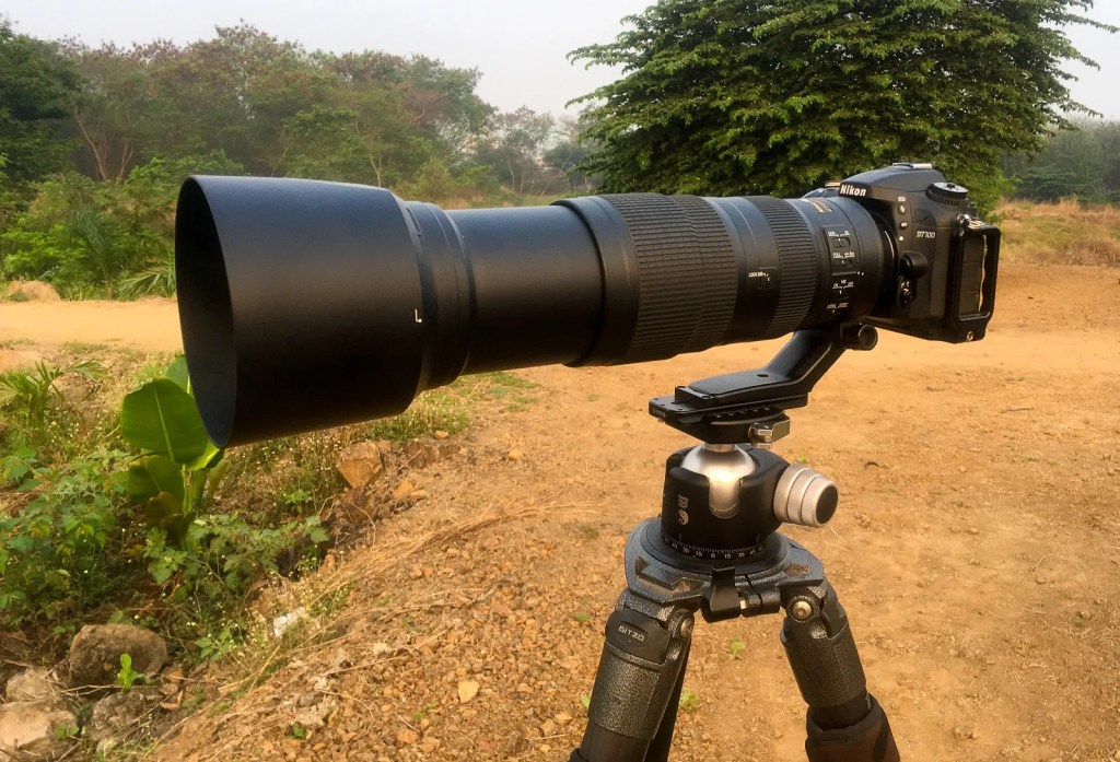 alt="Use a Lens column for telephoto lenses as shown in this image"