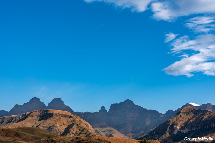 alt="drakensberg maluti mountain colour photograph Cathdedral peak south africa."